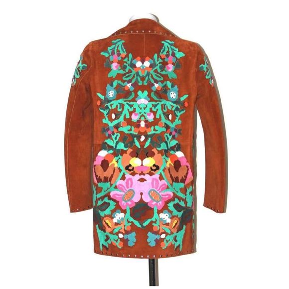 AUTHENTIC VALENTINO SUEDE JACKET RARE - COLLECTOR! - Picture 2 of 7